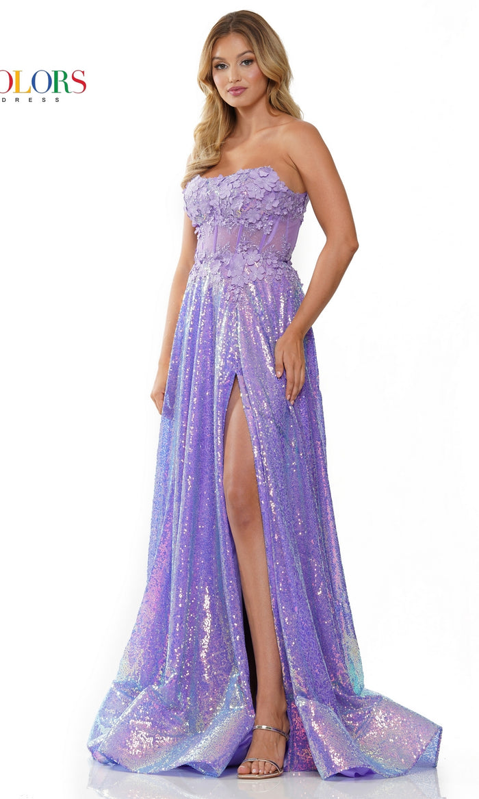 Long Prom Dress 3224 by Colors Dress