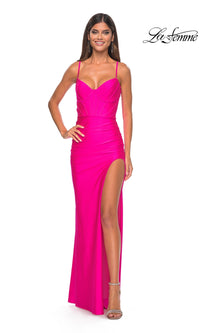 La Femme Long Prom Dress 32256