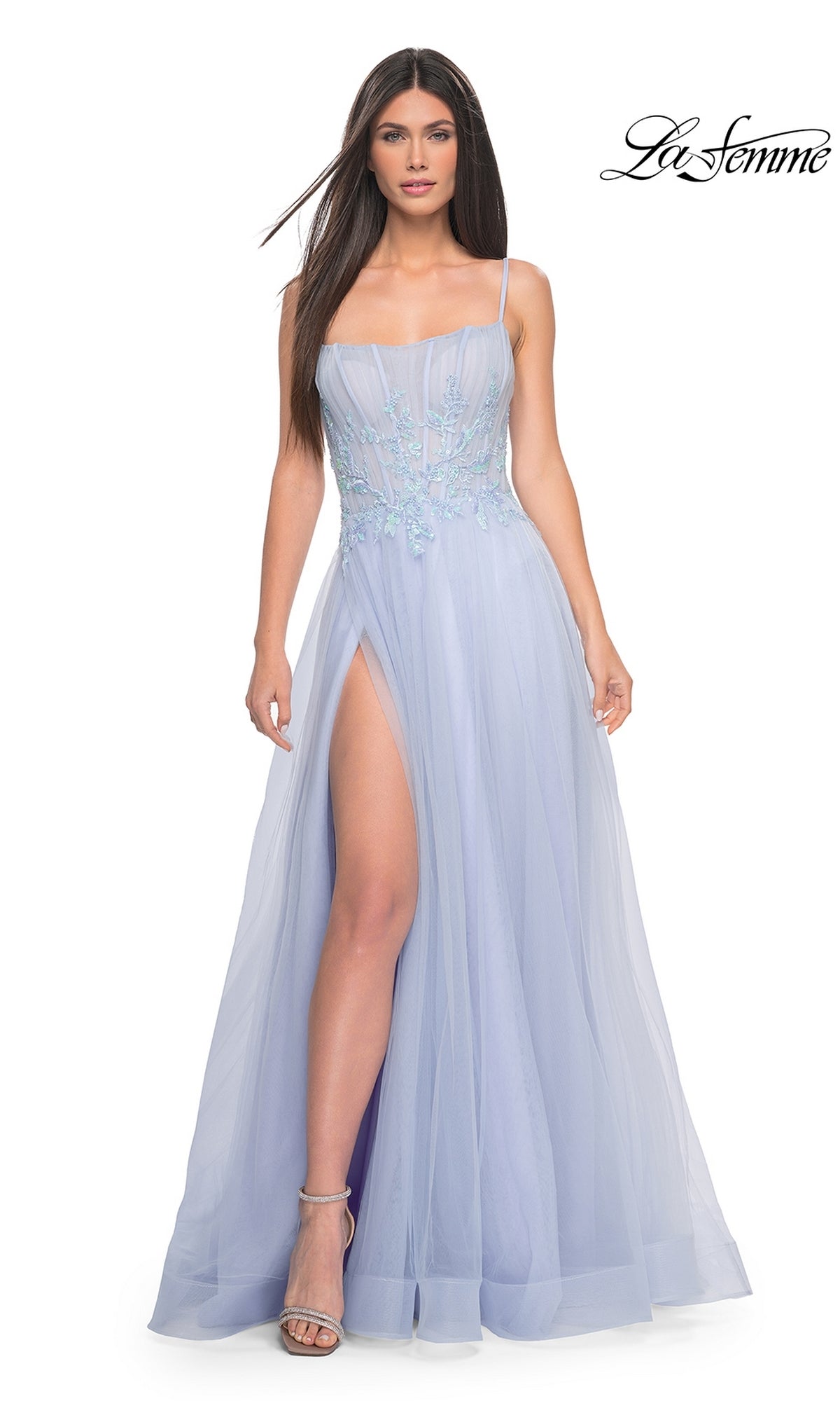 La Femme Long Prom Dress 32293