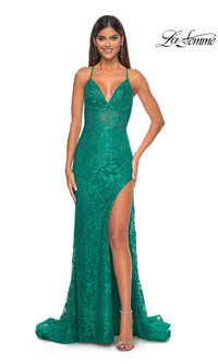 La Femme Long Prom Dress 32308
