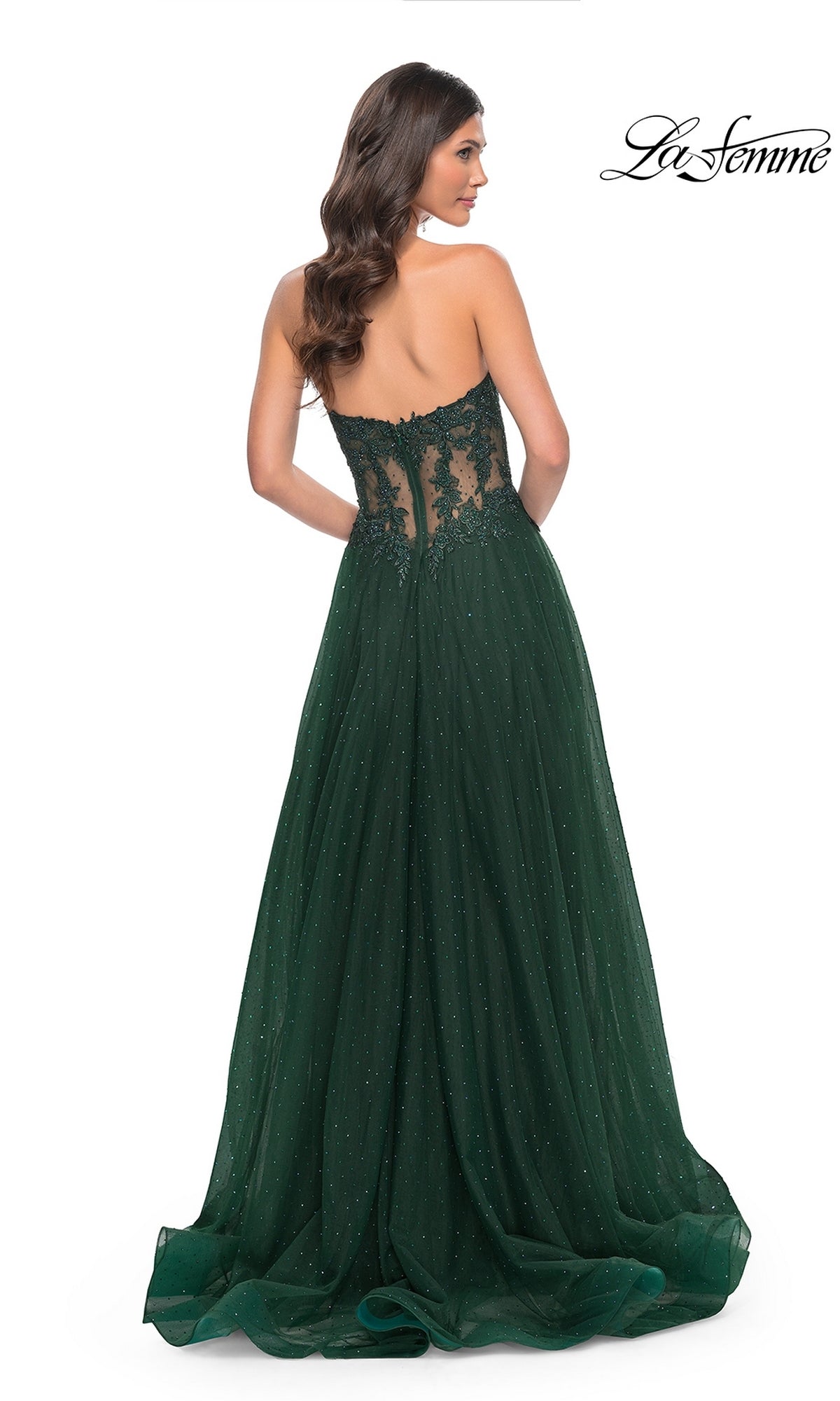 La Femme Long Prom Dress 32313