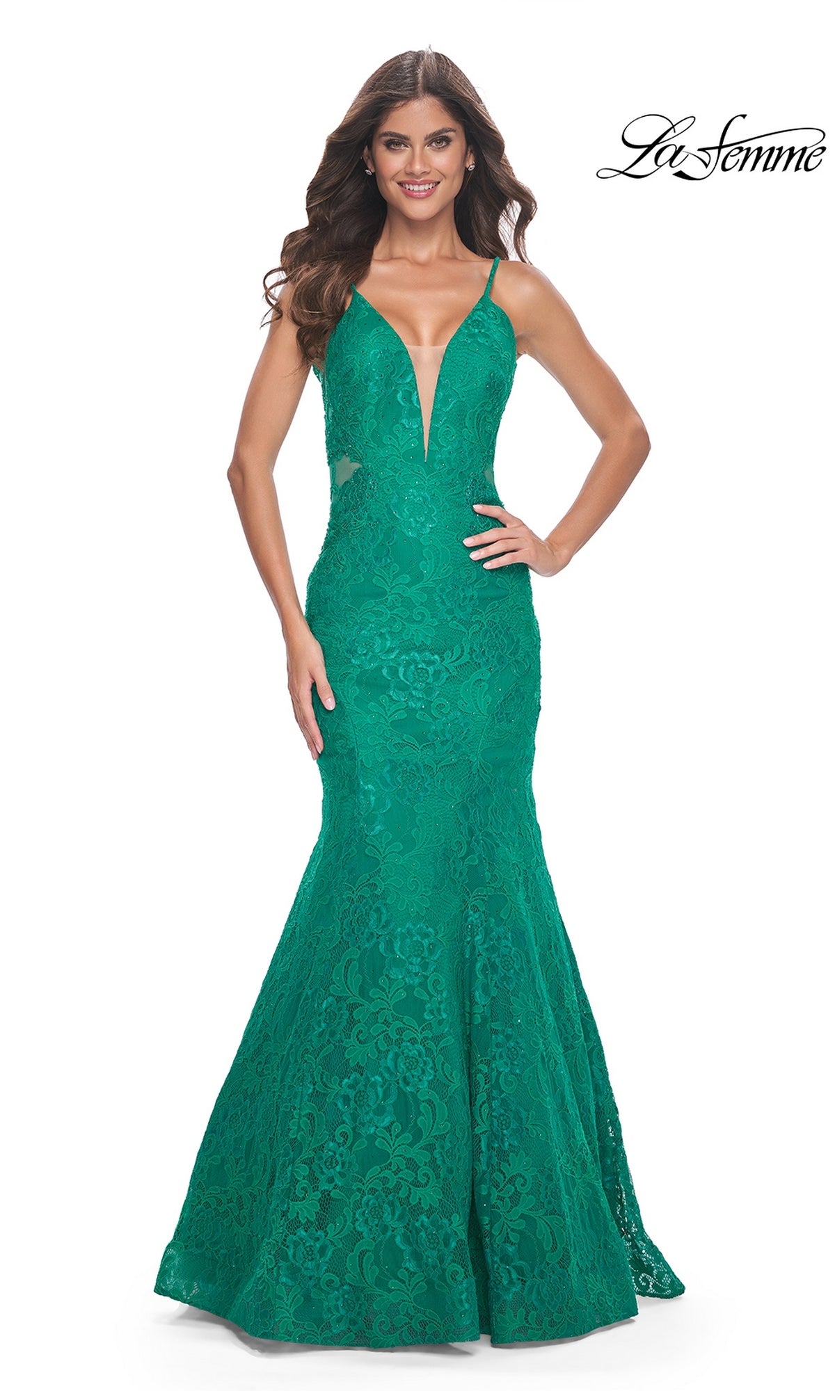 La Femme Long Prom Dress 32315