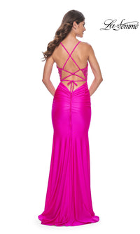 La Femme Long Prom Dress 32324