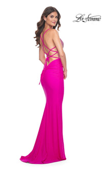 La Femme Long Prom Dress 32325