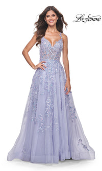 La Femme Long Prom Dress 32349