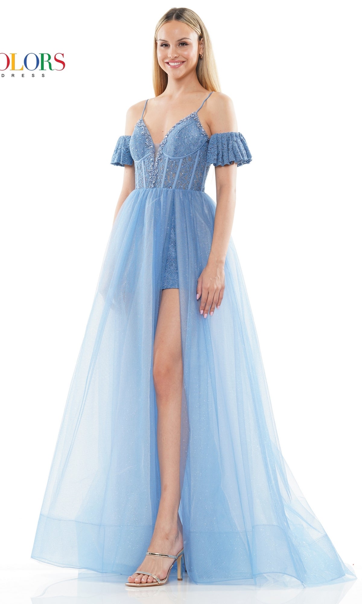 Colors Dress Long A-Line Prom Dress 3236