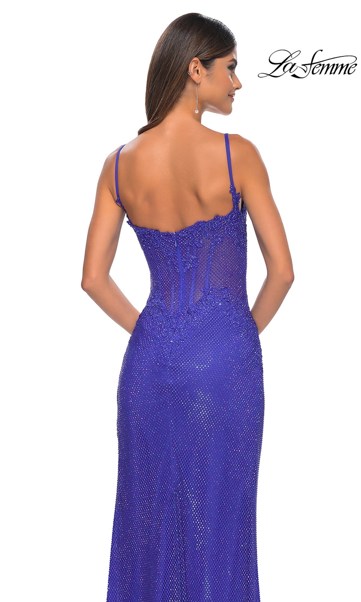 La Femme Long Prom Dress 32409
