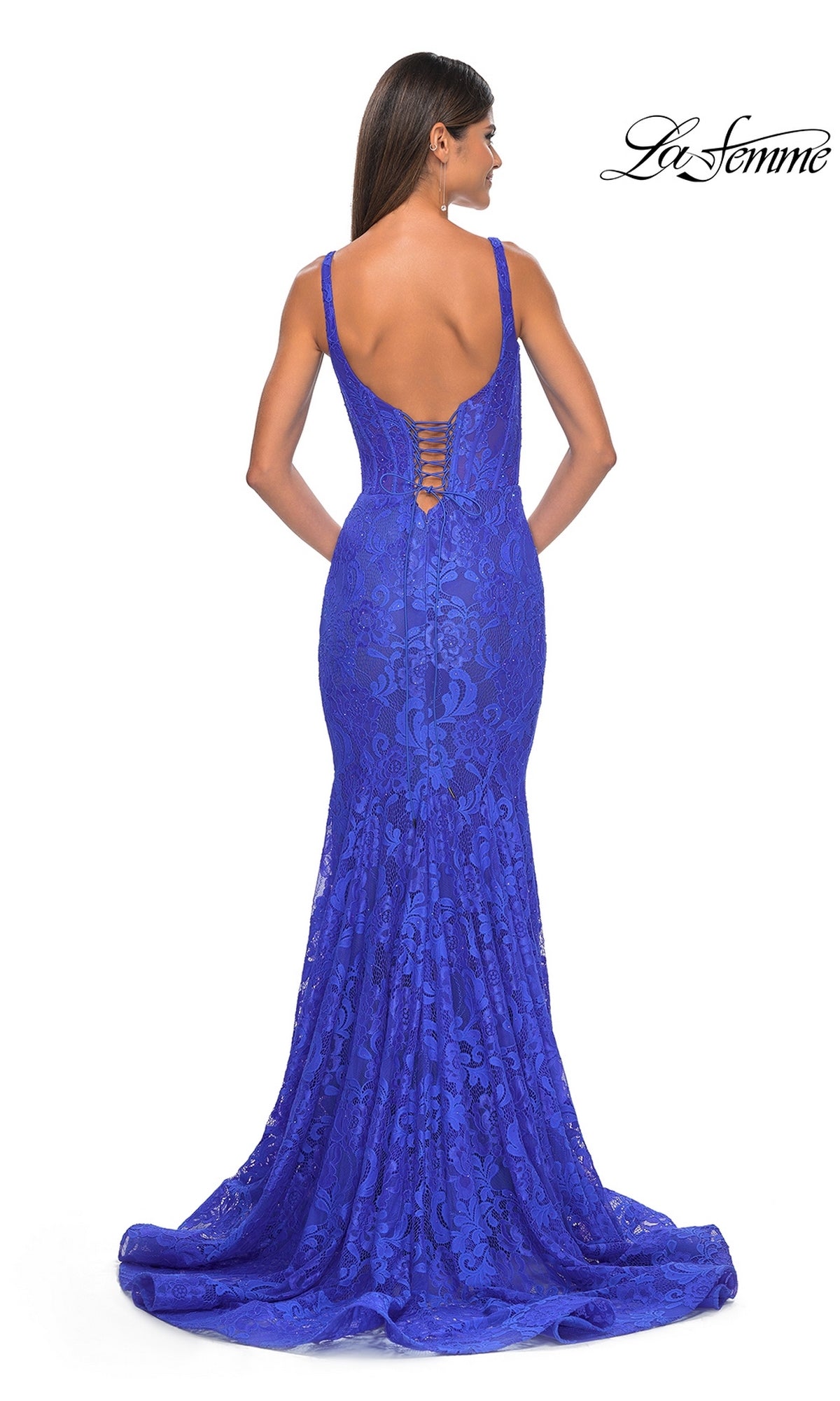 La Femme Long Prom Dress 32420