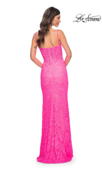 La Femme Long Prom Dress 32423