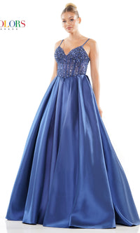 Colors Dress Mikado Formal Ball Gown 3244