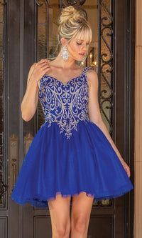 Short Homecoming Dress 3295