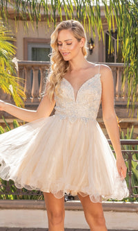 Short Homecoming Dress 3314