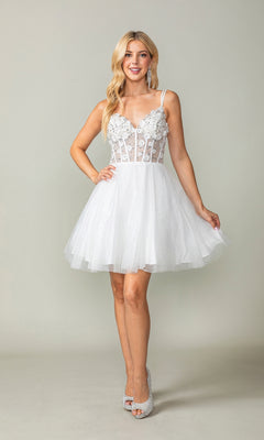 Glitter Homecoming Dress with Strappy Open Back PromGirl Glitter Homecoming Dress with Strappy Open Back PromGirl