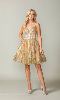 Short Homecoming Dress 3358