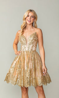 Short Homecoming Dress 3358