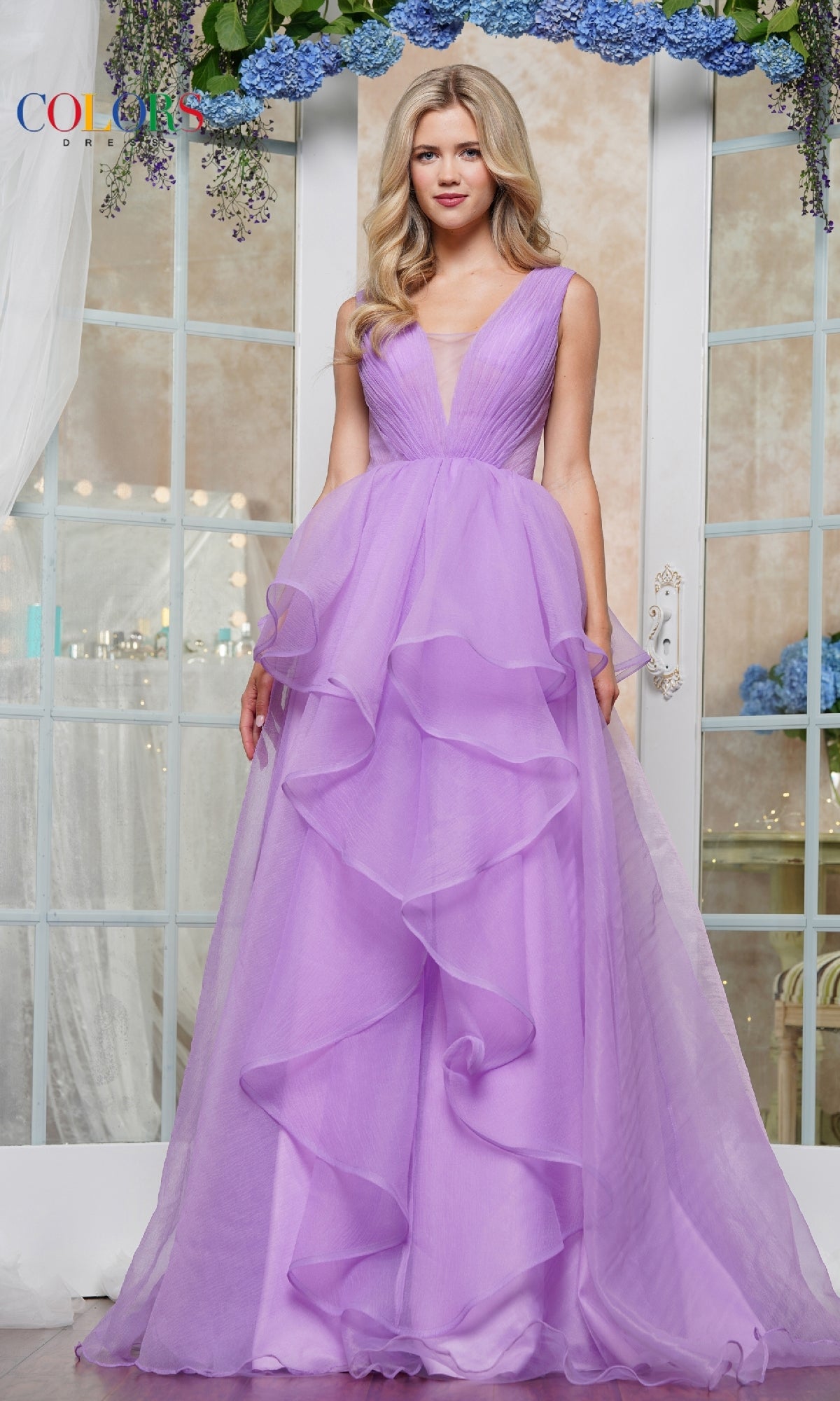 Long Prom Dress: Colors Dress 3490
