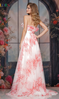 Colors Dress 3811 Long Prom Dress Blue / 0 Colors Dress 3811 Long Prom Dress Blue / 0