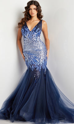 open lace back dress Jovani 37163 Metallic Halter Cutout Prom Dress Green / 10