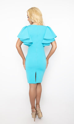sweetheart neckline knee length dress Hollis main image 0