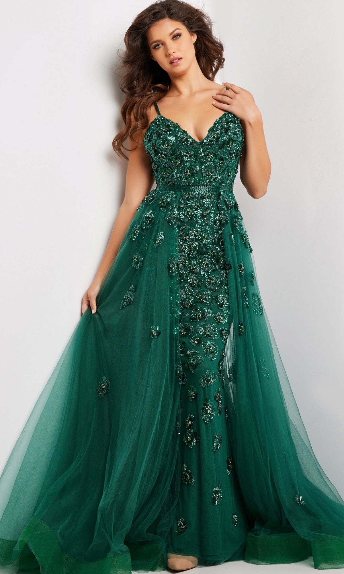 Jovani 39434 Long Prom Dress - PromGirl Red/Red / 4 Jovani 39434 Long Prom Dress - PromGirl Red/Red / 4