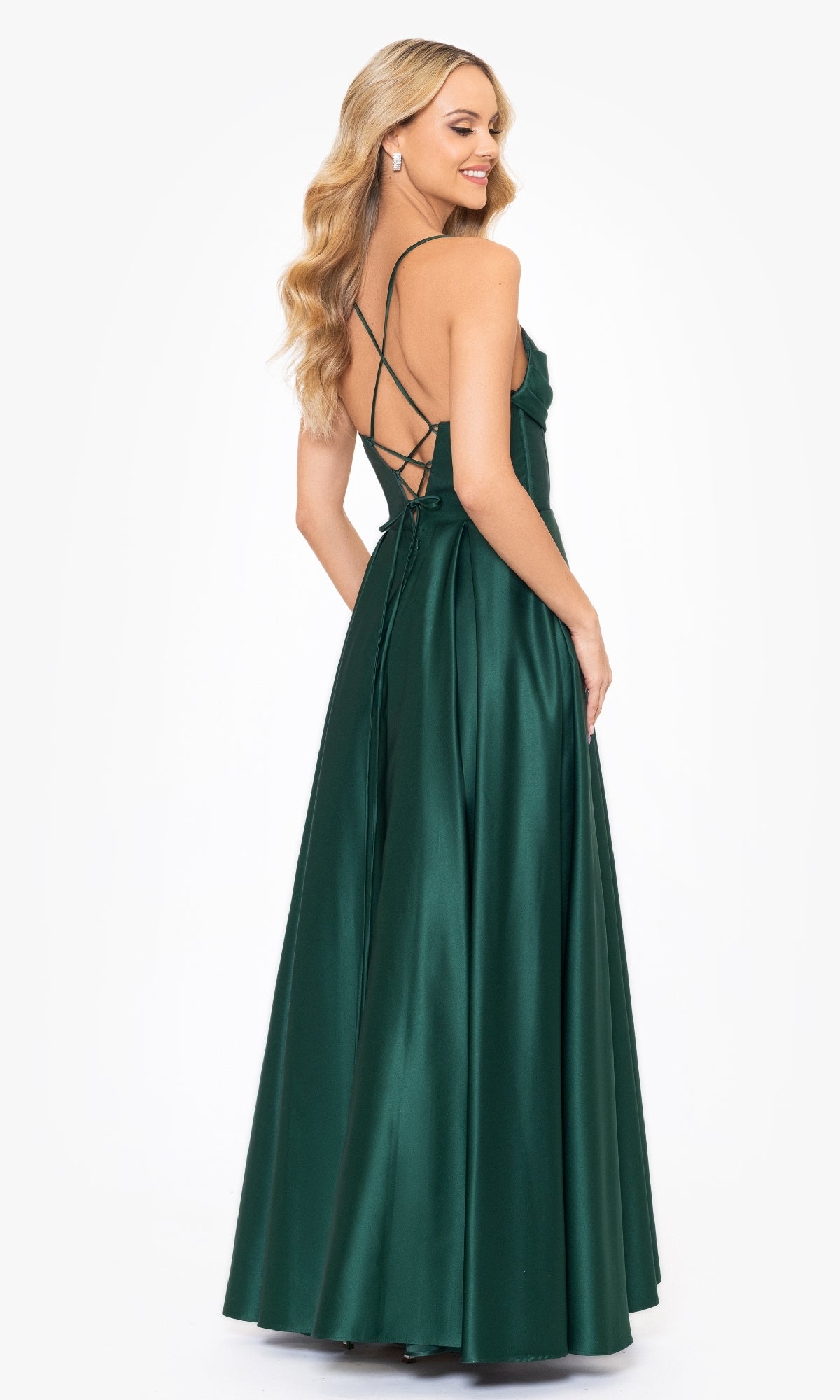 Long A-Line Prom Dress: Blondie Nites 3946BN