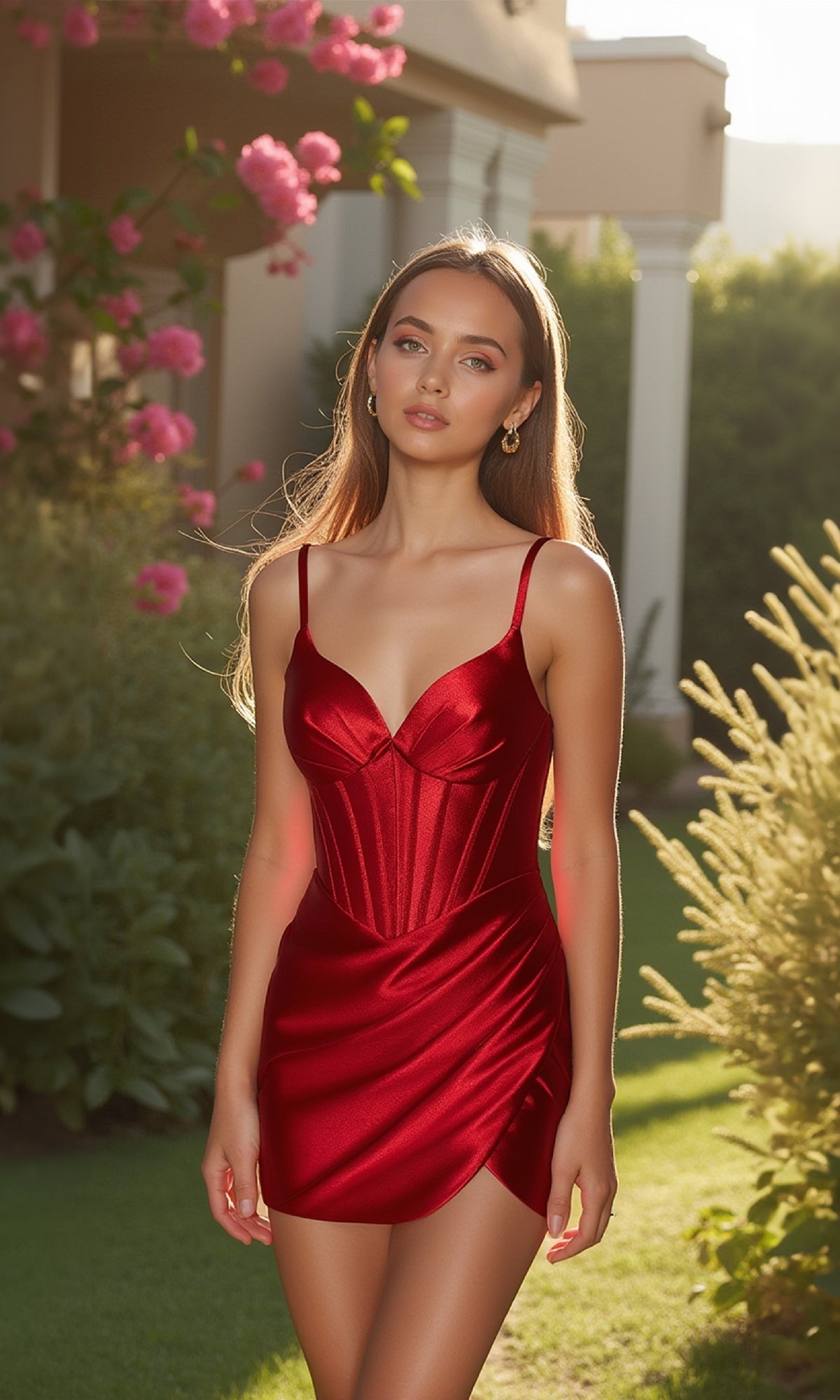 Short Homecoming Dress: Alyce 40109