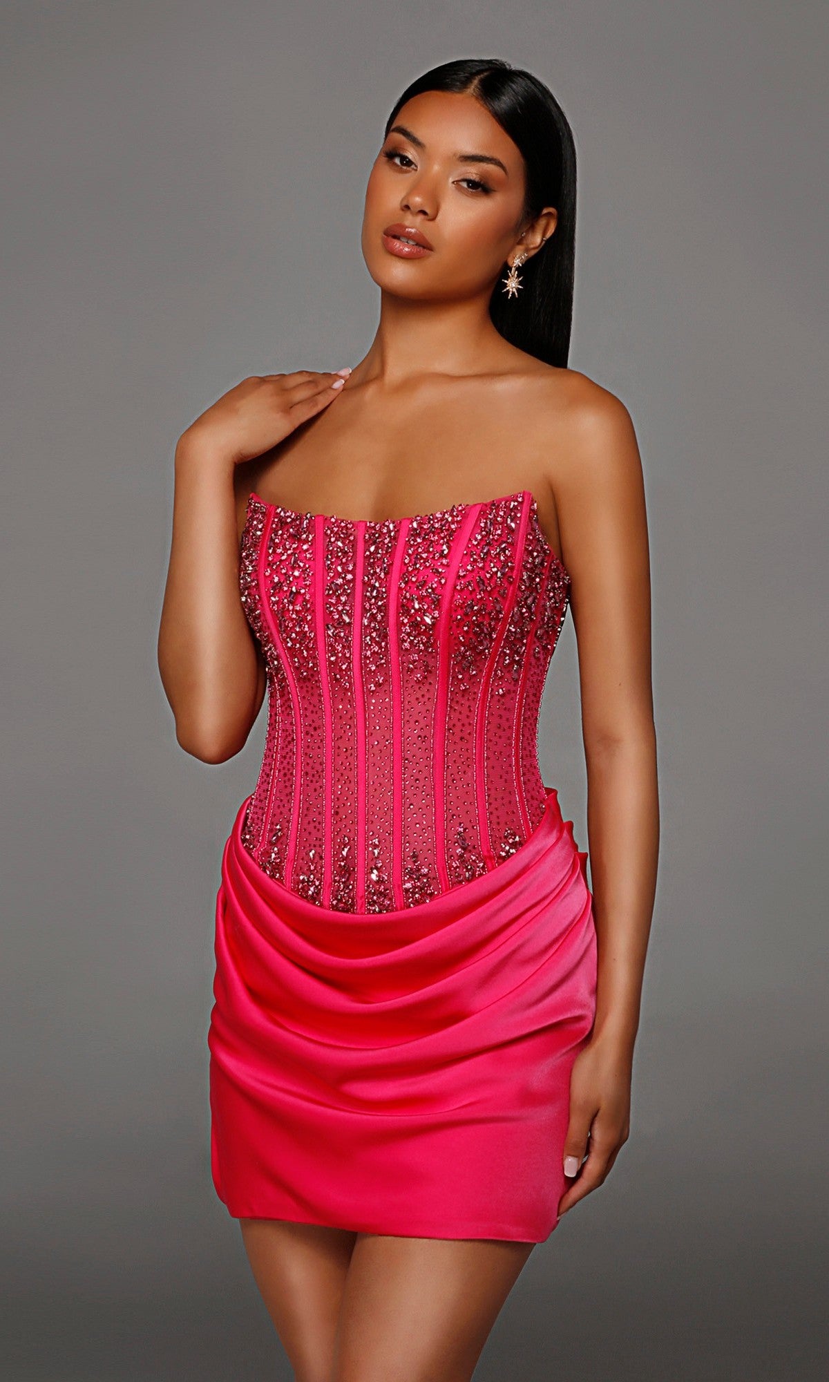 Alyce 40186 Short Homecoming Dress – PromGirl