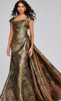 Jovani 40295 Long Formal Dress Sand / 6 Jovani 40295 Long Formal Dress Sand / 6