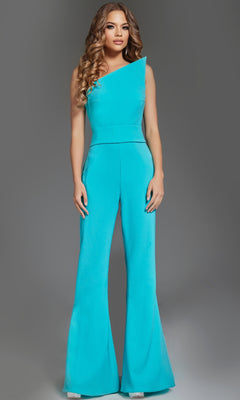 Jovani 43567 Flared-Leg Formal Jumpsuit– PromGirl