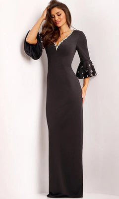 Jovani 43826 Long Prom Dress Navy / 8 Jovani 43826 Long Prom Dress Navy / 8
