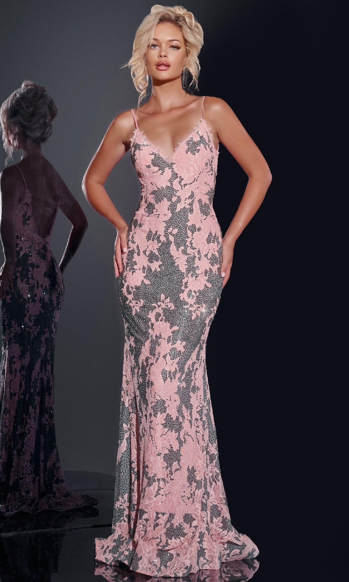 Long Prom Dress: Jovani 44033