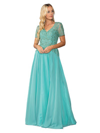 Long Prom Dress 4445 by Dancing Queen