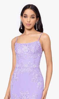 Blondie Nites Lilac Purple Long Prom Dress 4706BN