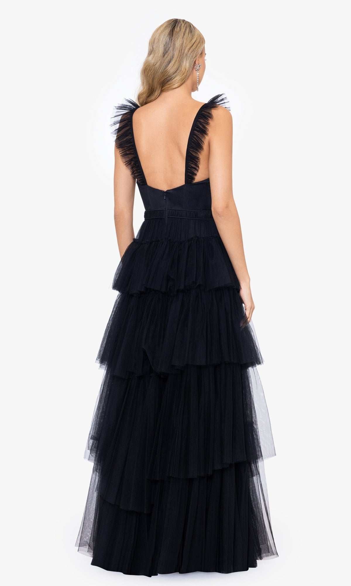 Blondie Nites 4819BN Long Prom Dress