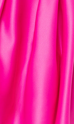 The Short Strapless Sweetheart Hoco Dress 4914BN features bright pink satin fabric with a smooth, shiny texture and soft folds—ideal for a stylish homecoming or cocktail look with an elegant ruched waist.