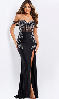 fitted hot pink prom dresses Hot Pink Sequin Prom Dresses with Slit, Lace-up Back, Spaghetti Strap –  Viniodress main image 0