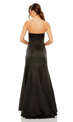 chinese dress ladies Mac Duggal Strapless Bow Mermaid Gown