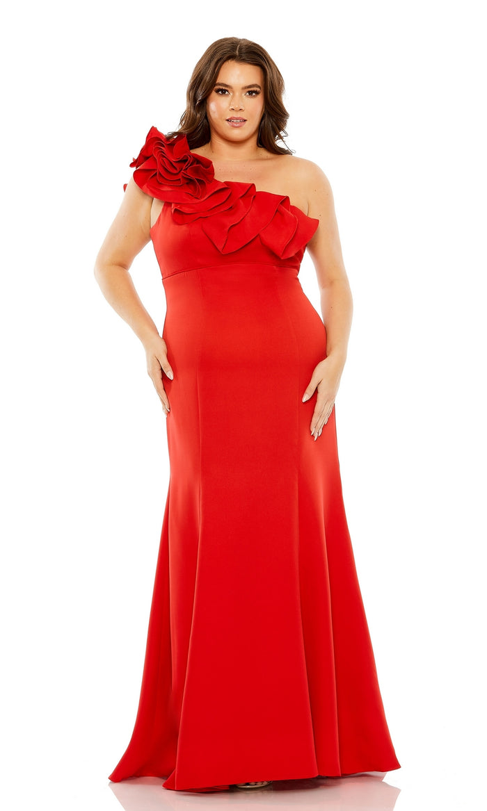 Long Plus-Size Formal Dress 49707 by Mac Duggal