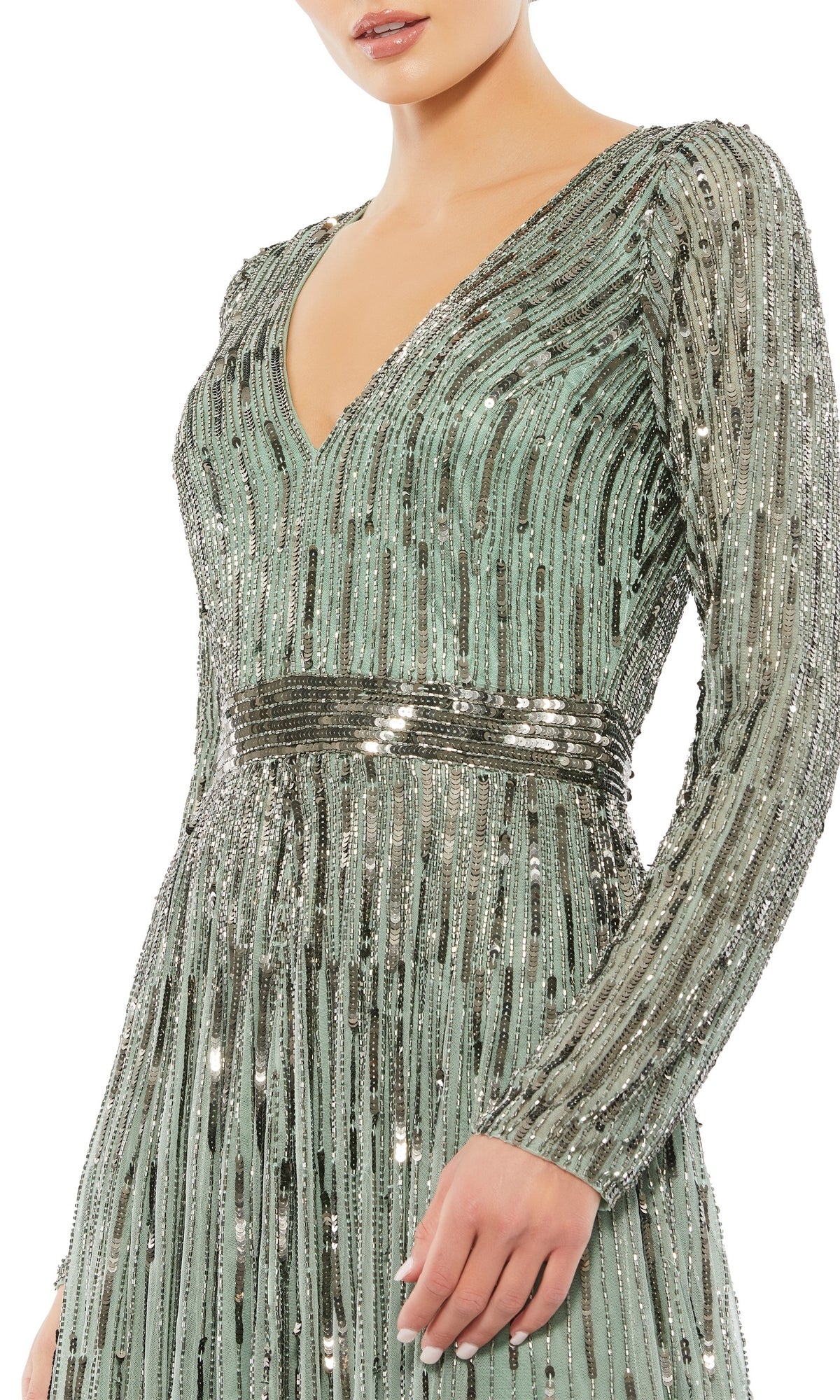 Mac Duggal 4977 Long Formal Dress - PromGirl
