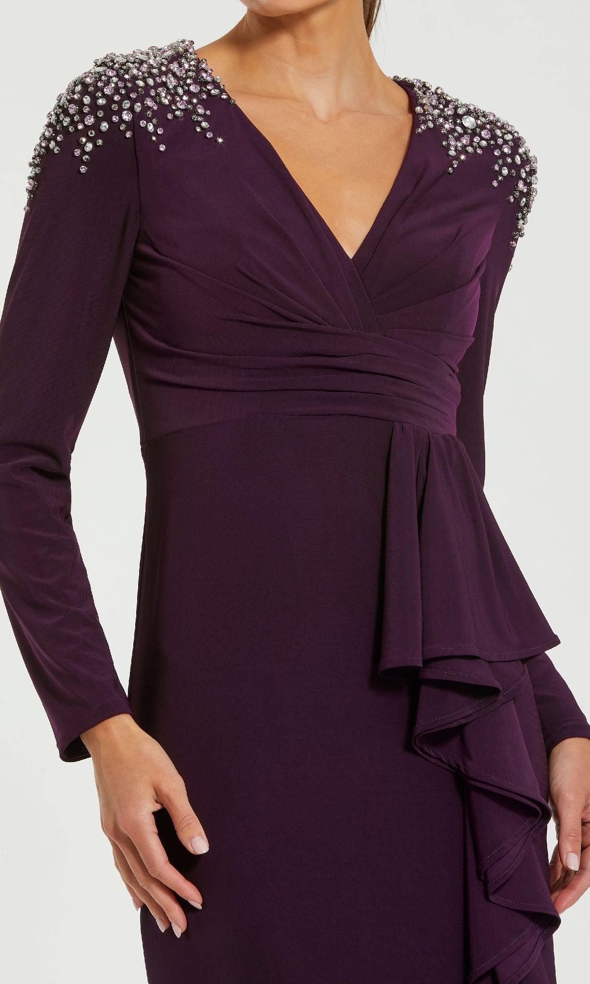 Amethyst Purple Formal Gown: Mac Duggal 49897