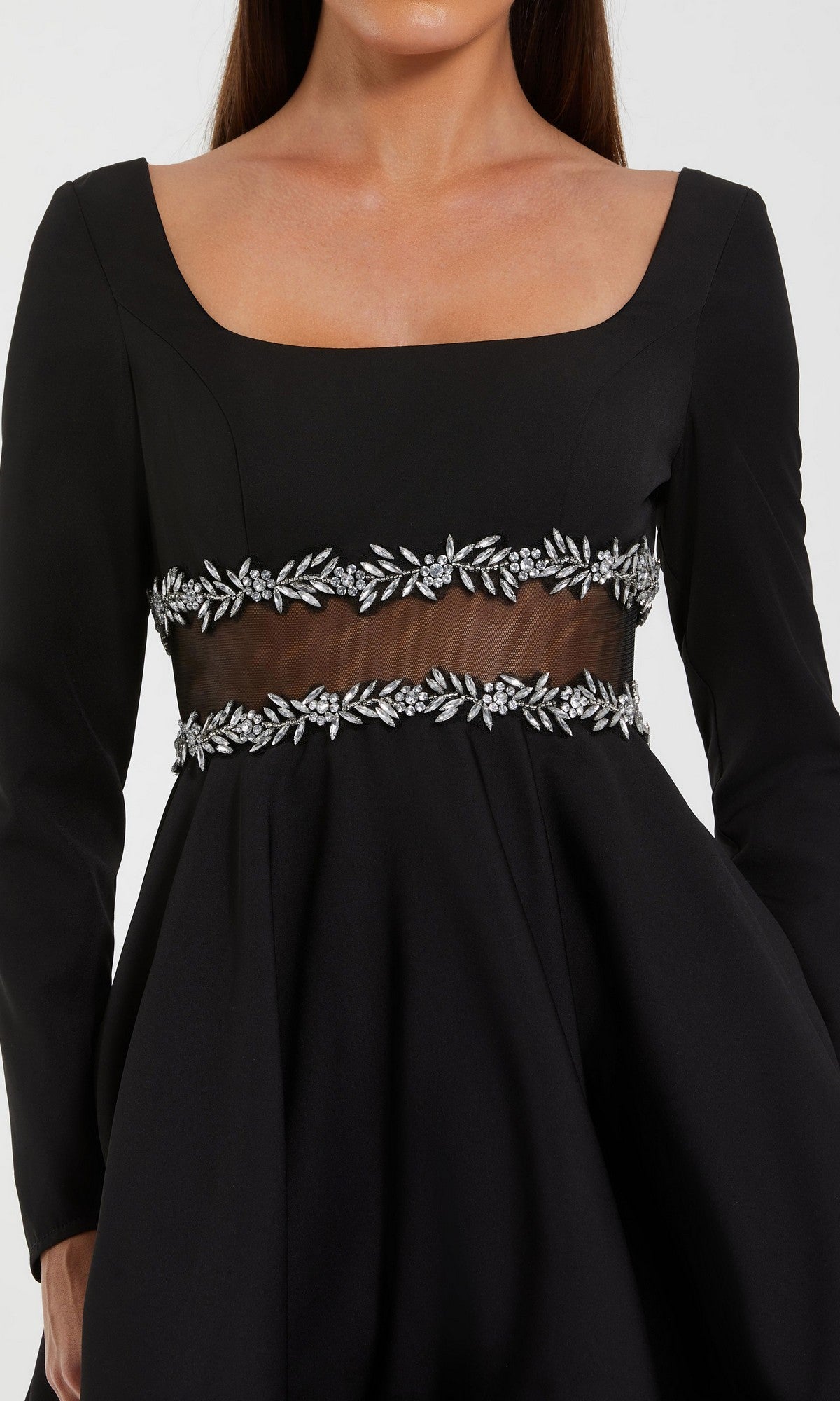 Short Party Dress: Mac Duggal 50047 Black / 0