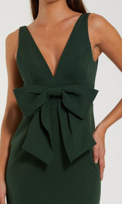 michael kors cocktail dresses Elegant Emerald Green Velvet Sequin Beaded Long Evening Dress Party Wear 44 main image 1