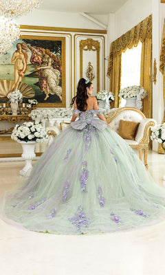 green and purple wedding dress Sage Tulle Ball Gown and perfectly dressed for every garden ceremony Evening Dress Purple Green And