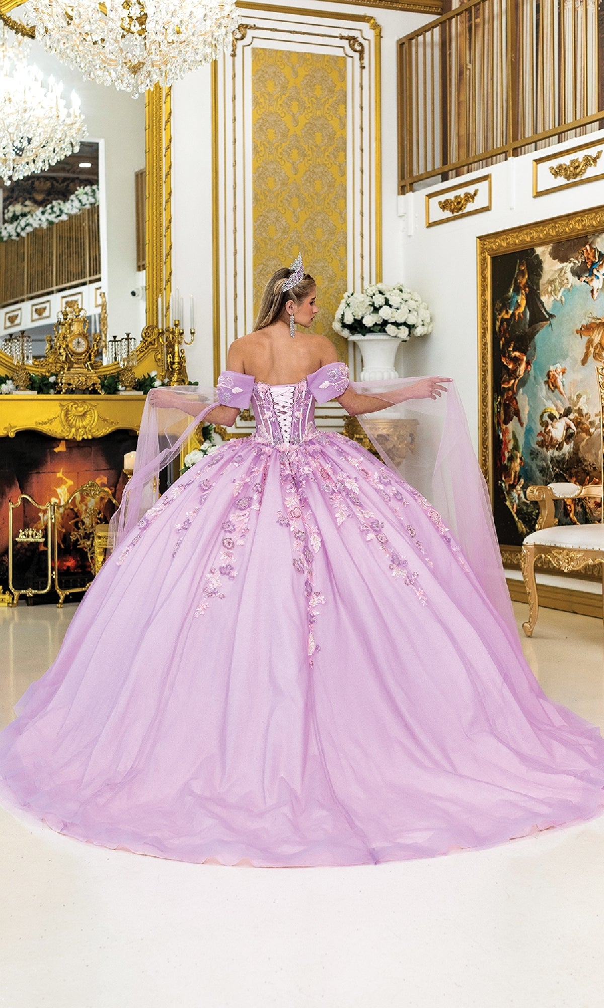 Dancing Queen 5036 Long Quinceanera Dress– PromGirl