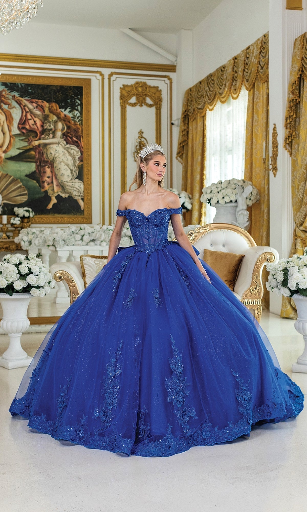 Royal Blue Quinceanera Dress 5054 By Dancing Queen