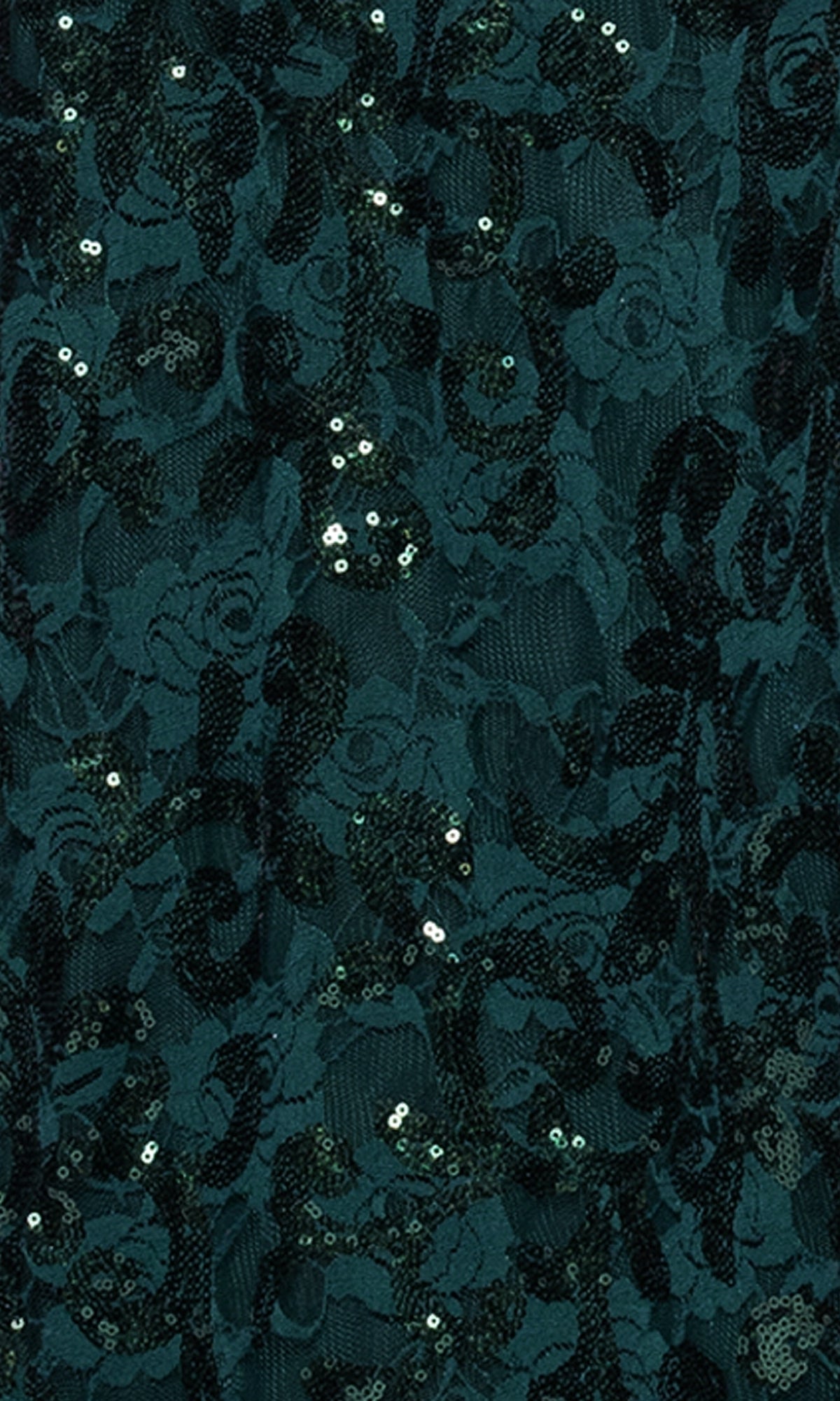 Lace-Up Dark Green Long Sequin Prom Dress with Cut Out Black / 3 Lace-Up Dark Green Long Sequin Prom Dress with Cut Out Black / 3