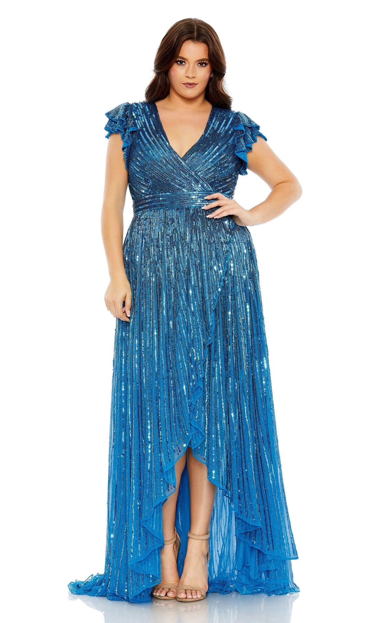 Long Plus-Size Formal Dress 5355 by Mac Duggal