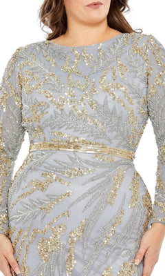 Mac Duggal 5358 Plus Size Formal Dress - PromGirl Mac Duggal 5358 Plus Size Formal Dress - PromGirl