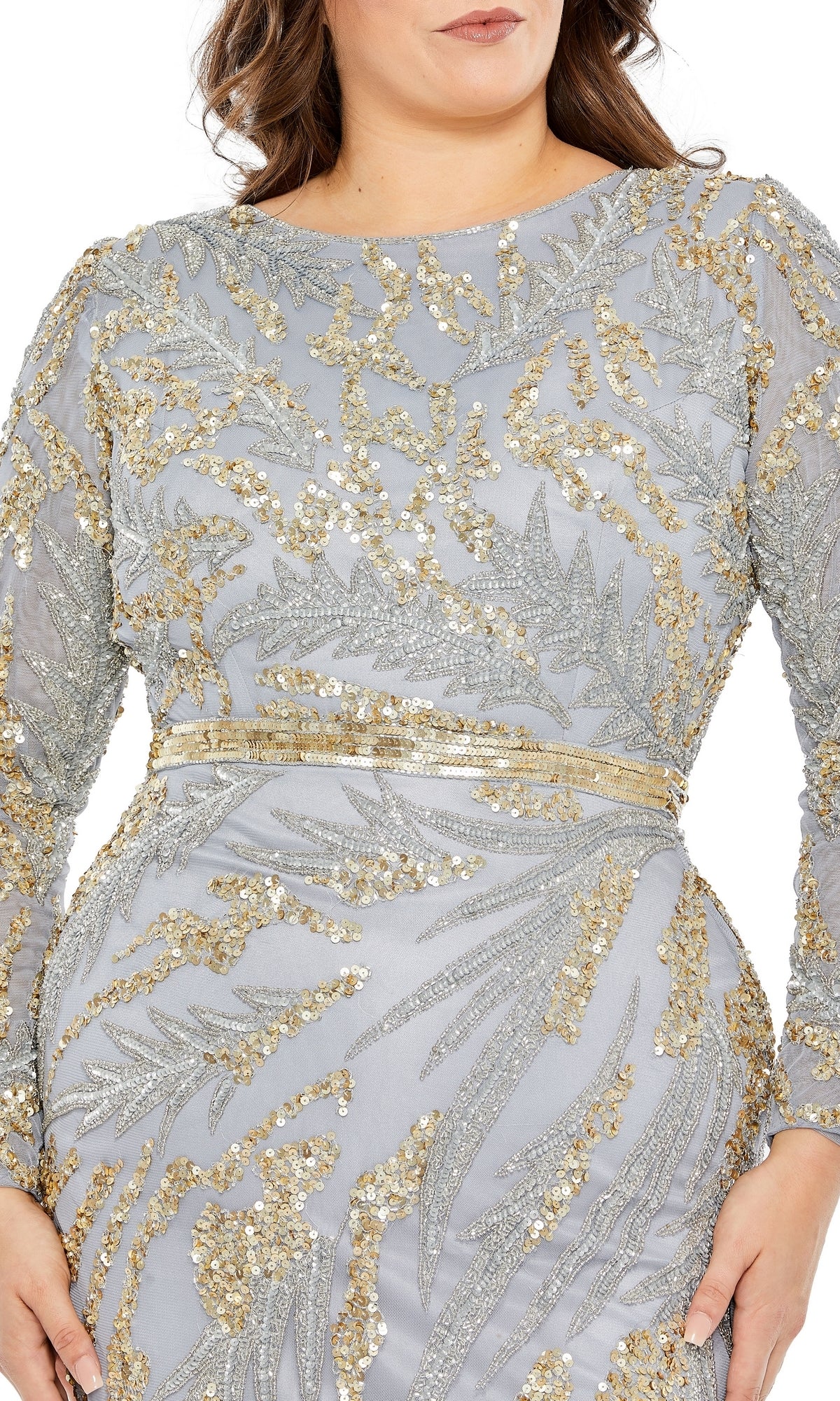 Long Plus-Size Formal Dress 5358 by Mac Duggal