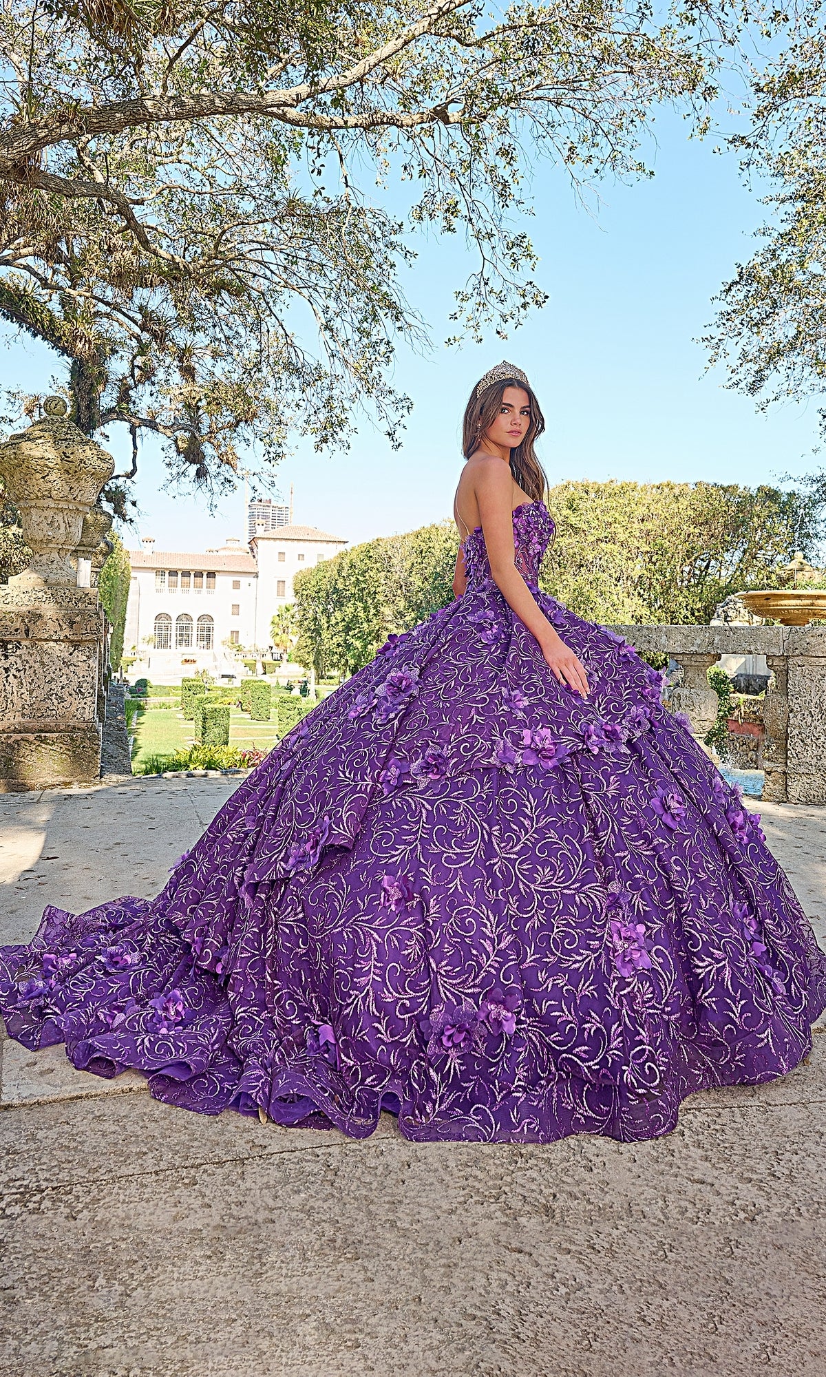 Amarra 54216 Long Quinceanera Dress– PromGirl